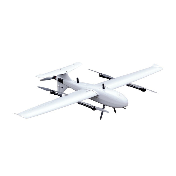 CUAV Raefly VT240 pro VTOL - 310KM Cruising Range 2KG Payload 4 Hours 2438mm Wingspan ArduPilot  Carbon Fiber Light Electric VTOL VUA Fixed Wing Airplane Drone for mapping surveying inspection