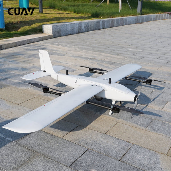 CUAV Raefly VT260 VTOL - 260KM Range 2650mm Wingspan 210 Minutes 2.5KG Payload Carbon Fiber VTOL UAV for Surveying Mapping Fixed Wing Airplane Drone