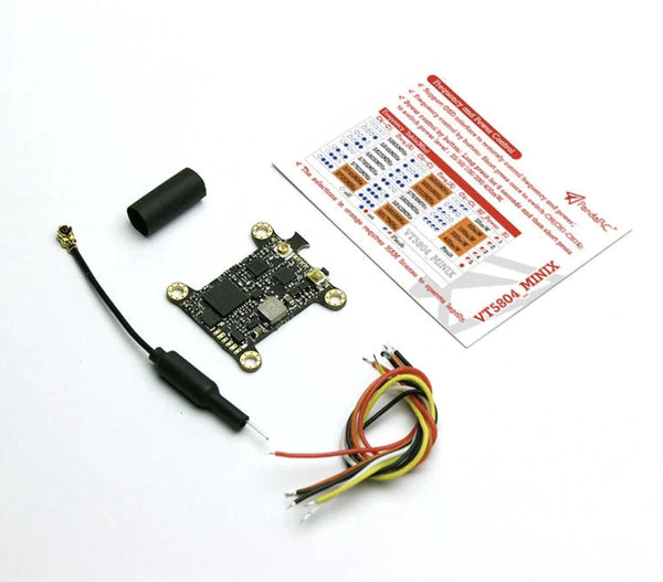 PandaRC VT5804 MINI X VTX - 5.8G 25mw/50mw/100mw/200mw/400mw image transmission support OSD adjustment with audio for FPV Drone