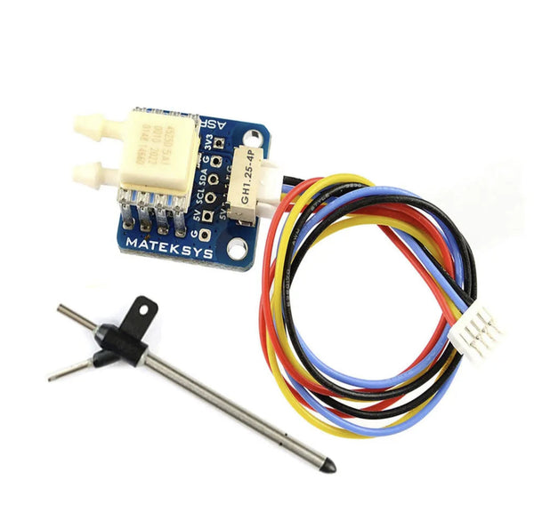 MATEK ASPD-4525 - DIGITAL AIRSPEED SENSOR 4~6V DC for F405-WING F411-WING F722-Wing Flight Controllers RC FPV Racing Drone