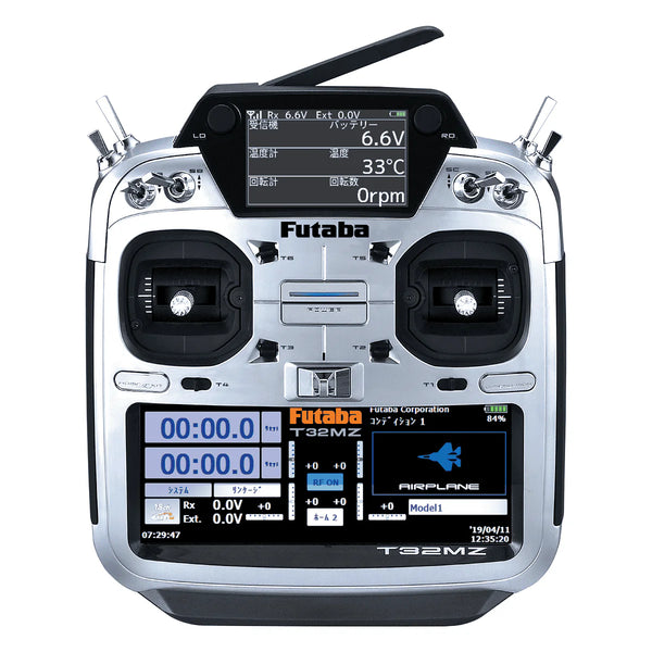 Futaba 32MZ Transmitter - 2.4GHz FASSTest 18 Channel Radio System (Airplane) w/R7108SB Receiver