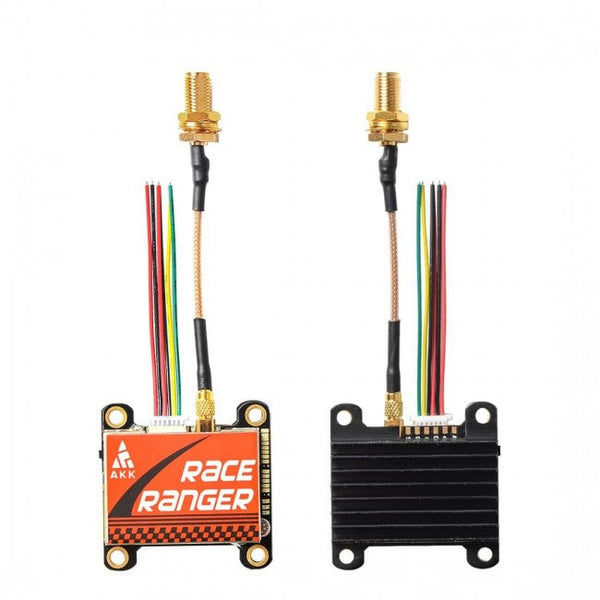 AKK Race Ranger 1.6W 5.8G VTX SMA International Version - 200mW/400mW/800mW/1600mW Switchable Long Range Transmitter FPV Video Transmitter Support Smart Audio