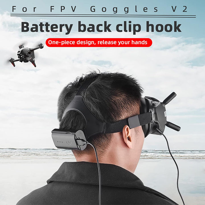 DJI FPV Goggles Battery Holder 3D Print – DrUAV