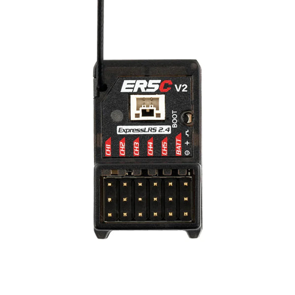 RadioMaster ER5C V2 2.4GHz ELRS PWM Receiver - Drive Up to 5 Servos Designed For Surface, Marine R/C Applications