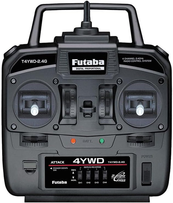 Futaba Attack 4YWD Transmitter - 4-Channel 2.4GHz Radiao System w/Receiver