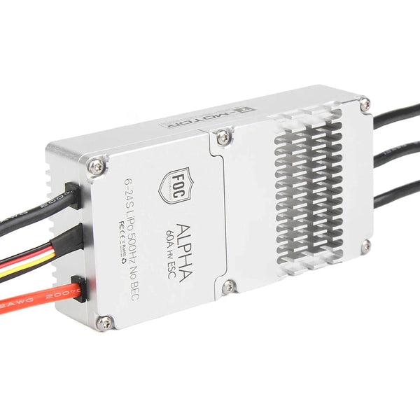 T-motor ALPHA 60A 24S FOC ESC - Electronic Speed Control For  Multirotor U12II KV60 U13II KV65 Brushless Motor