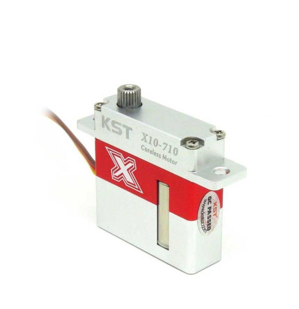 KST X10-710 7.5kg Digital Metal Gear Glider Robot UAV Servo Motor Operation Voltage 4.8-8.4V for RC Model Helicopter Airplane