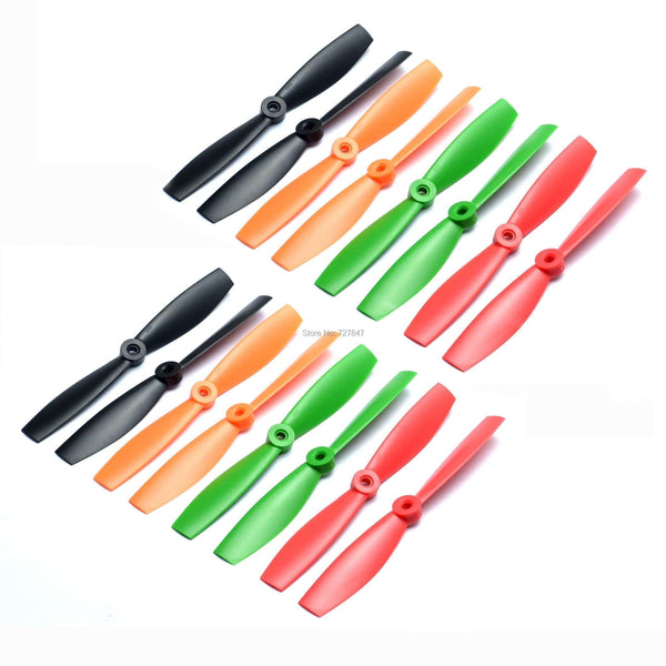 10 Pairs Propellers - 3" 4" 5" 6" Prop 3030 4045 5045 6045 BULLNOSE Props CW CCW 150 180 210 250 Quadcopter Mini FPV Drone