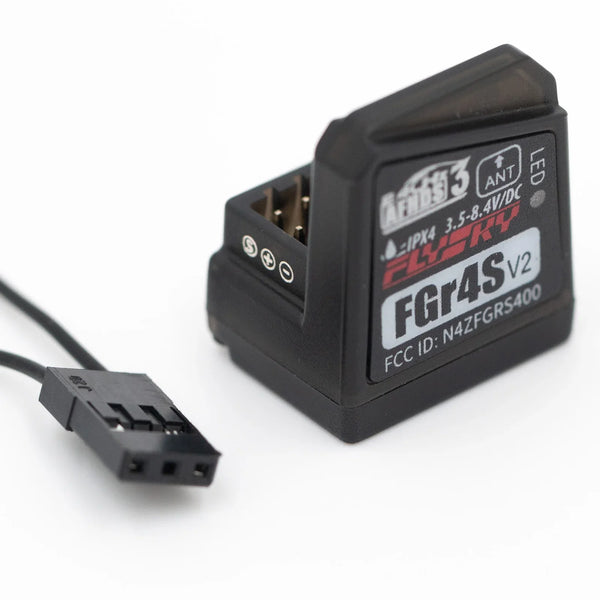 Flysky FGR4S V2 Receiver - AFHDS Single-Antenna Bidirectional PWM /PPM / IBUS Output Receiver for Flysky NB4 PL18 RC Transmitter