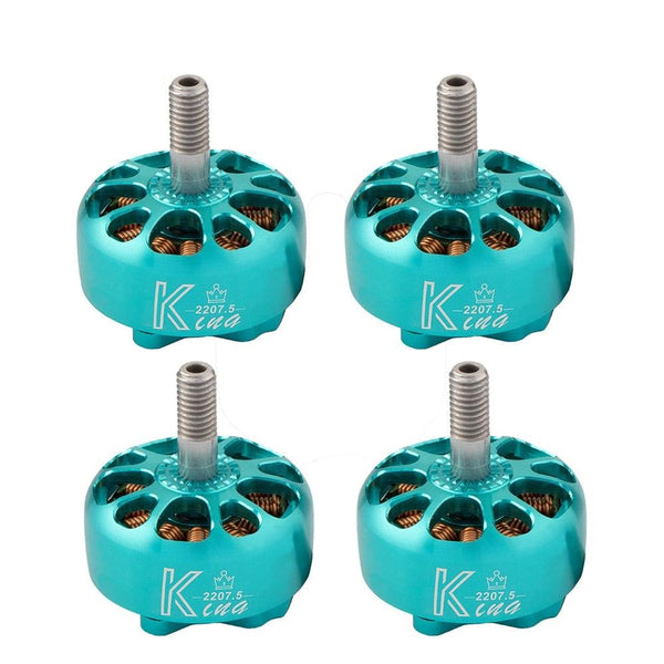 4PCS Flashhobby King Series K2207.5 2750KV 2550KV 1900KV 3-6S Brushless Motor for RC FPV Racing Freestyle 5/6Inch 4S 6S Drones