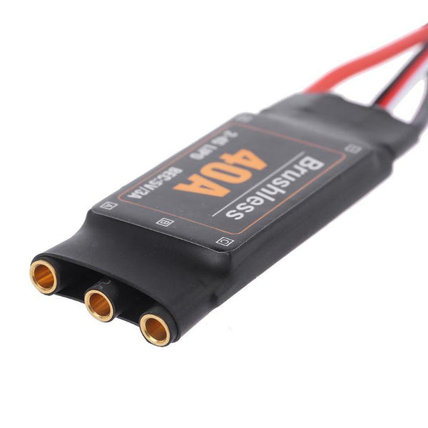 40A 2-4S Brushless Motor Speed Controller -  ESC for RC FPV Drone Airplanes Helicopter RC1076 short wire FPV Drone Electronics