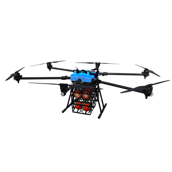 TYI 30L Fire Fighting Drone - 6-Axis 30L 30Kg Multi-functional Industrial Drone Emergency Rescue Fire Fighting Drone