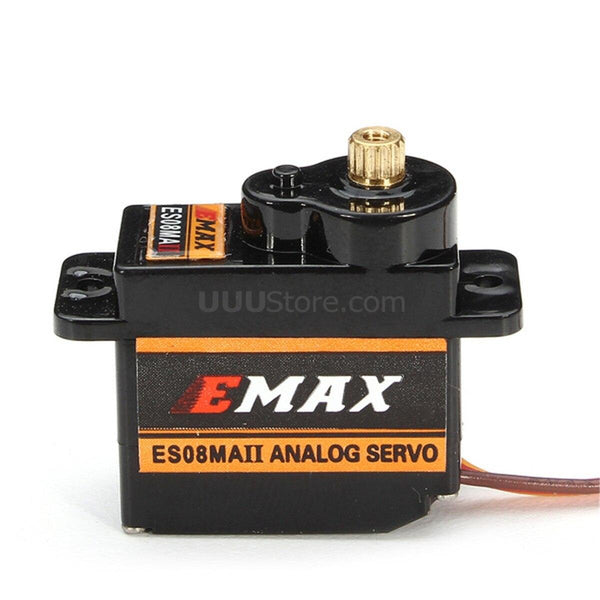 EMAX ES08MA ES08MAII 12g Mini Metal Gear Analog Servo for Rc Hobbies Car Boat Helicopter Airplane Rc Robot