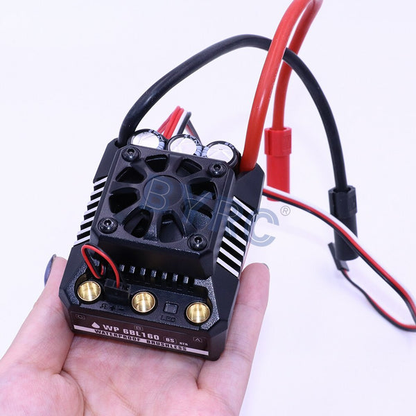 HOBBYWING waterproof 160A WP-6BL 160 8S RTR Brushless Sensorless ESC Speed Controller For 1/6 1/7 Touring Car Buggy Truck RC car