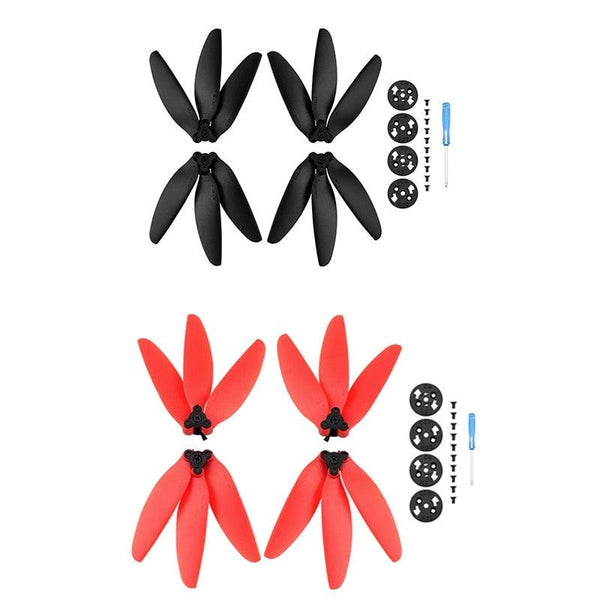 For DJI Mini 2/SE Mavic Mini Propeller - Quick Release Foldable Three-blade Props Paddle Replacement Wing Fans Drone Accessories