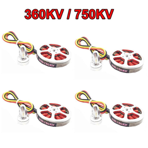 4PCS/lot High quality Mitoot 5010 360KV/750KV High Torque Brushless Motors For Rc Four-axis six-axis multi-rotor aircraft