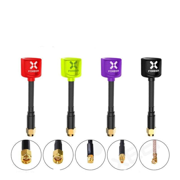 Foxeer Lollipop 3 Micro Lollipop V4 Omni 5.8G 2.5dBi Antenna RHCP MMCX Right Angle Straight RHCP UFL Super Mini For RC FPV Drone