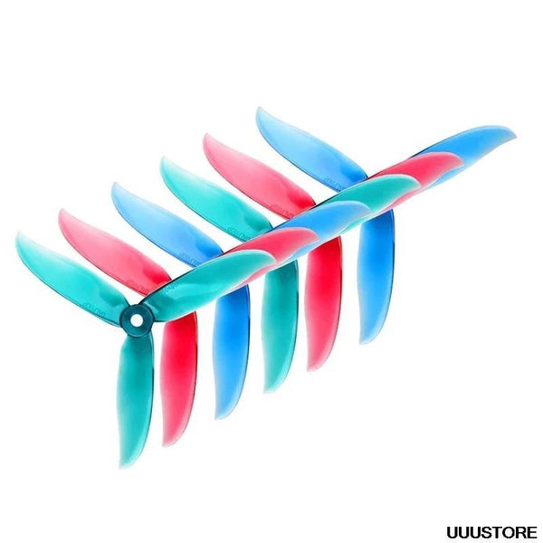 24 pcs / 12 pair DALPROP CYCLONE T5045C PRO 5045 3-Blade propeller for FPV Freestyle Drone Quadcopter Updated version Prop