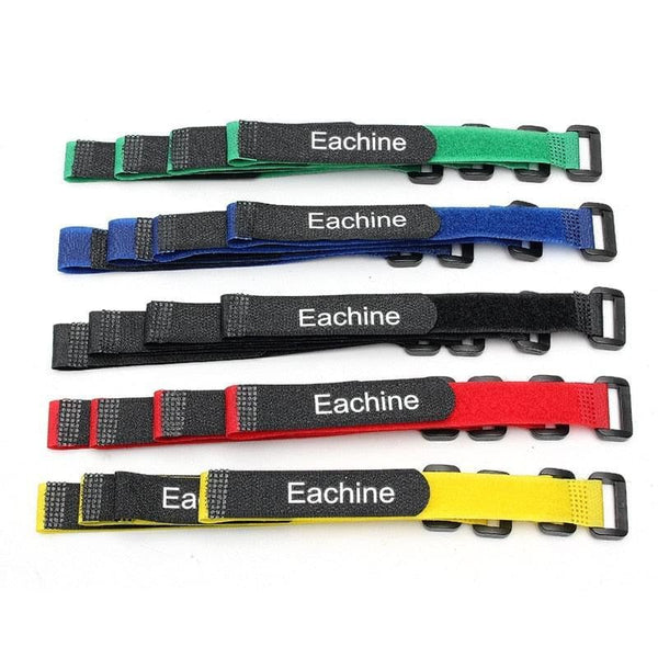 10PCS  Original Eachine 26*2cm Strong Lipo Battery Tie Cable - Tie Down Strap Colors For RC Helicopter Quadcopter Model FPV Drone Battery