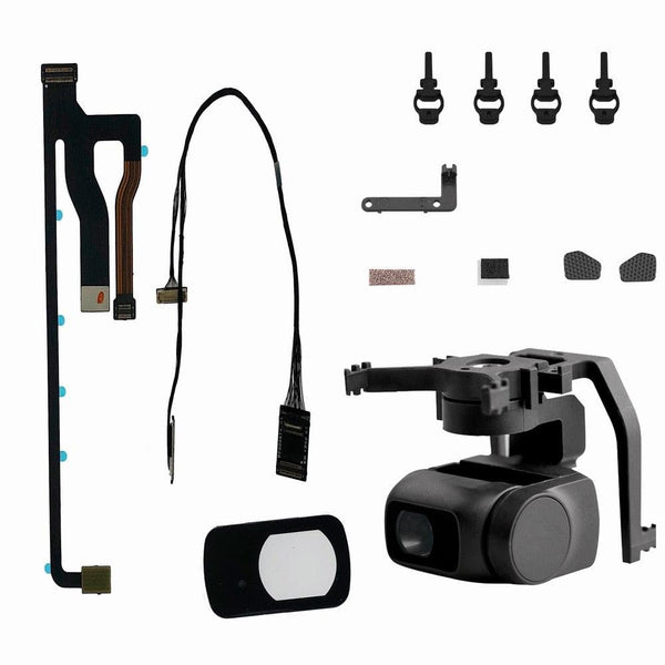 Replacment for DJI Mavic Mini / SE Gimbal Camera Part Empty Gimbal Motor Signal PTZ Cable Lens UV Glass 3 IN 1 Flat Cable