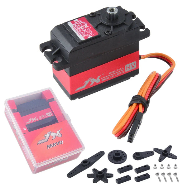 JX Servo BLS-HV6122MG - 6V 22KG 0.11sec/60° High Precision Metal Gear High Voltage Brushless Digital Standard For For RC Car Helicopter