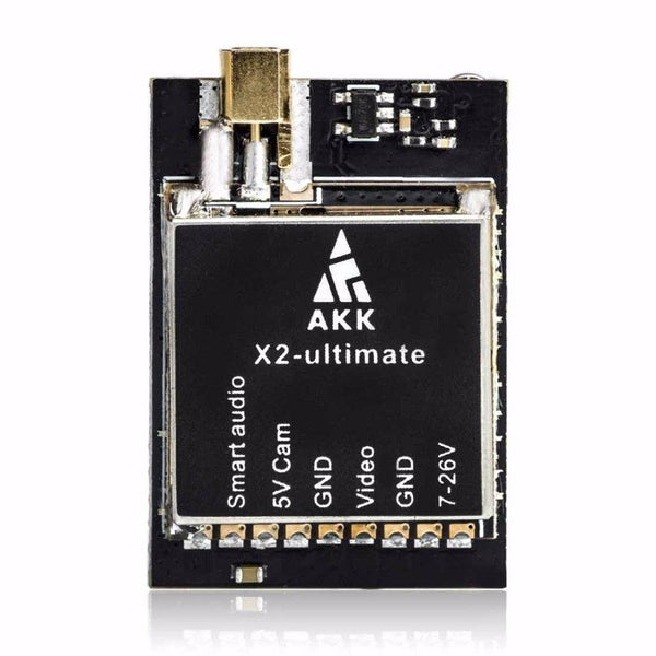 AKK X2-ultimate Transmitter - 25mW/200mW/600mW/1200mW 5.8GHz 37CH FPV Transmitter with Smart Audiofor RC FPV Racing Drone RC Quadcopter