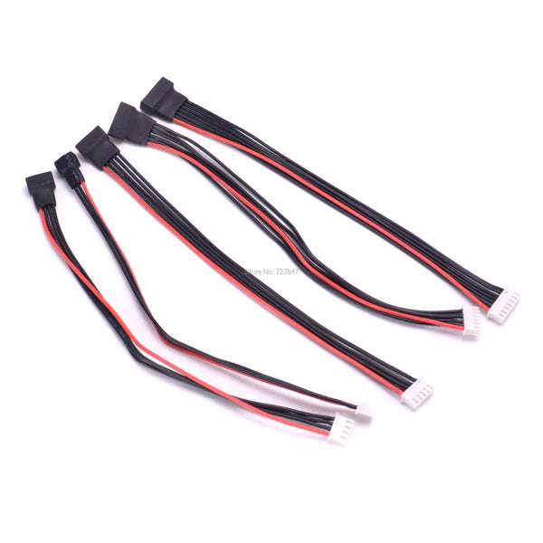 Charging Extension Wire Cable - 5pcs/lot JST-XH Li-Po Battery Balance Charging Extension Wire Cable 20cm 22AWG 2S 3S 4S 5S 6S For RC Lipo FPV Drone