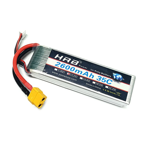 HRB 5S 18.5V Lipo Battery -1500mah 2200mah 2600mah 3000mah 3300mah 4000mah 5000mah 6000mah 10000mah 12000mah 22000mah RC Parts for FPV Drone Airplane Helicopter Toys