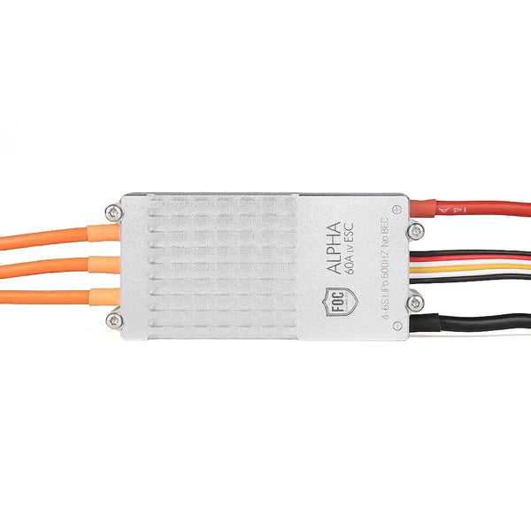 T-motor ALPHA 60A 6S Low Voltage FOC ESC - High Efficiency Electronic Speed Controller for Brushless Motor Multicopter RC Drone