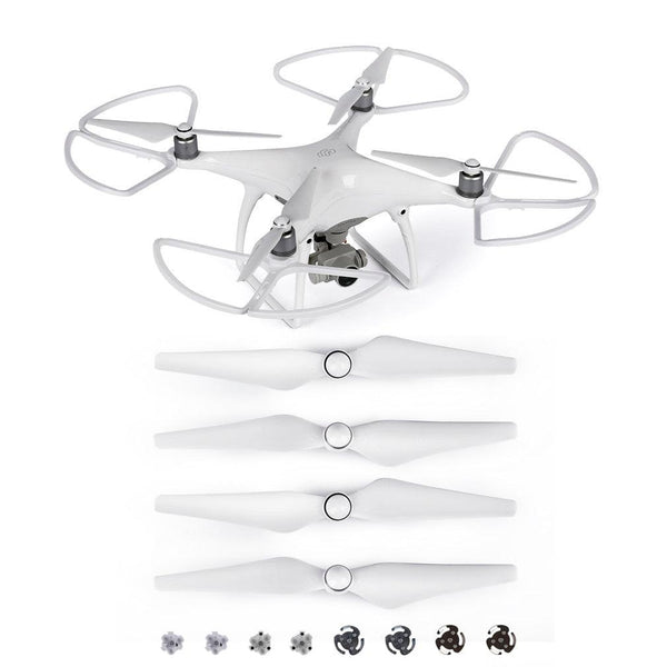 4PCS 9450S Propeller Props Guard Protector for DJI Phantom 4 Pro V2.0 Advanced Drone Quick Release Prop Bumper Protective Parts