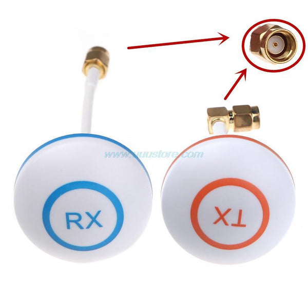 TX 90 degree Antenna RX Straight Needle Hole 5.8Ghz High-gain Clover Mushroom Antenna for RC FPV LCD5802 TS832 TS351 TS5823