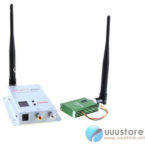 FPV 1.2GHZ 1.2g 400mw 8CH Wireless Audio&Video transmitter and 12CH receiver FOR FPV video sender and ZMR250 QAV280 drone