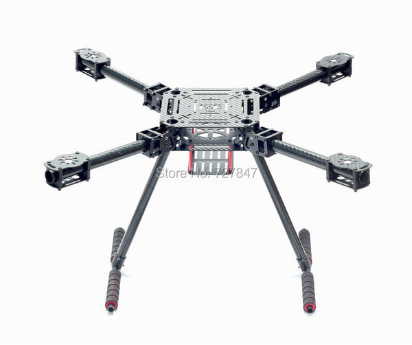 Upgrade ZD550 550mm / ZD680 680mm Carbon Fiber Quadcopter Frame - for F550 FPV Quad with Carbon Fiber Landing Skid