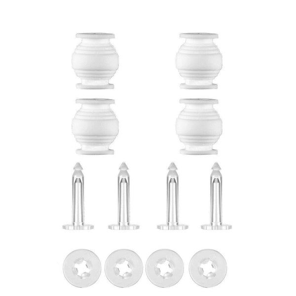 4 pcs Soft Silicone Damping Balls Rubber Damper Anti-drop Pins Locker for DJI Phantom 3 Gimbal Spare Parts Replacement Kits