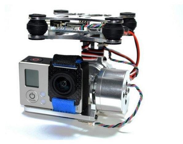 FPV Gopro Metal Brushless Camera Gimbal w/Motor &amp;Controller,Blade Walkera QX350 Aerial photo