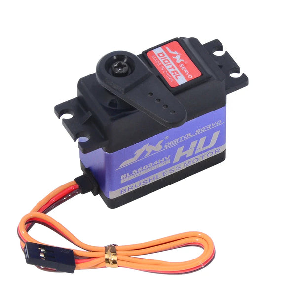 4pcs/set JX Servo BLS6034HV - 7.4V 33kg 120° Brushless Metal Gear Digital Servo Motor for 1/8 1/10 RC Car RC Model