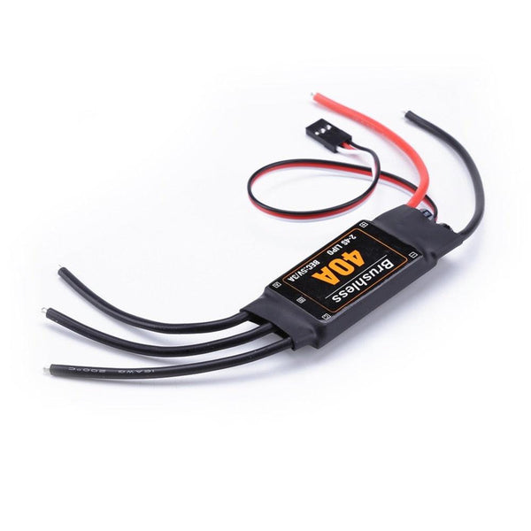 40A Brushless ESC Speed Controller - Drone Airplanes Parts Components Accessories Speed Controller Motor RC Toys FPV Durable Quadcopter Helicopter