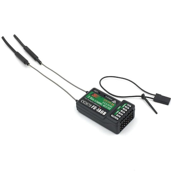 Flysky FS-iA6B Receiver - 2.4G 6CH  PPM PWM Output With iBus Port Compatible with FS-i6 i6S i6X i8 i10 FPV Drone Remote Controller