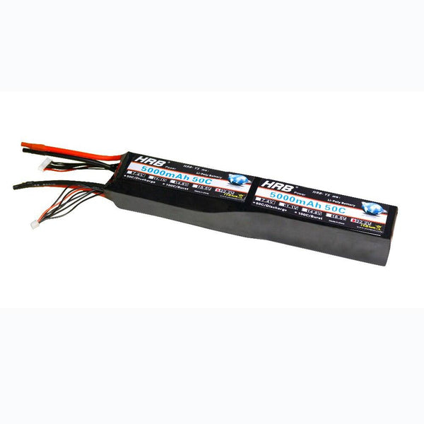 HRB 12S Lipo Battery 44.4V 5000mAh - 50C XT150 XT60 Deans Pack For Goblin 700 RC Fixed Wing Helicopter Quadcopter For E-bike Parts