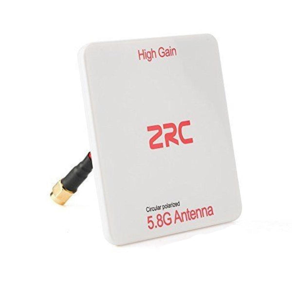 ZRC 5.8G 14dbi Circular Polarized High Gain Flat Panel Antenna SMA/RP-SMA LHCP/RHCP for FPV Transmitter VS Immersion Fatshark