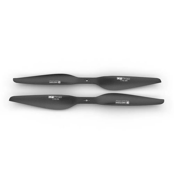 T-Motor P17x5.8 CF Prop - P17 inch carbon fiber props P17*5.8" CW+CCW Propellers for rc hexrotor