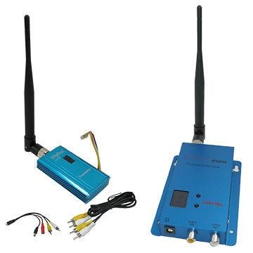 FPV  Transmitter Receive Kit - 1.5GHz 1.5G 1500mW Long Range Video Transmitter Receive Kit  3000m 1.5g Mini Wireless Transmitter Long range system