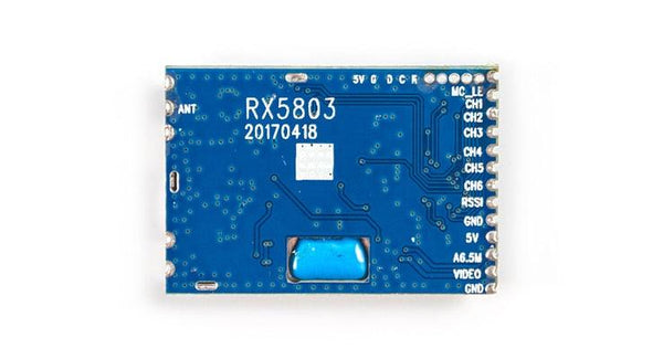 Skyzone RX5803 Receiver - 5.8G 48CH Raceband A/V Receiver Module for FPV Racer Racing Drone Transmissions