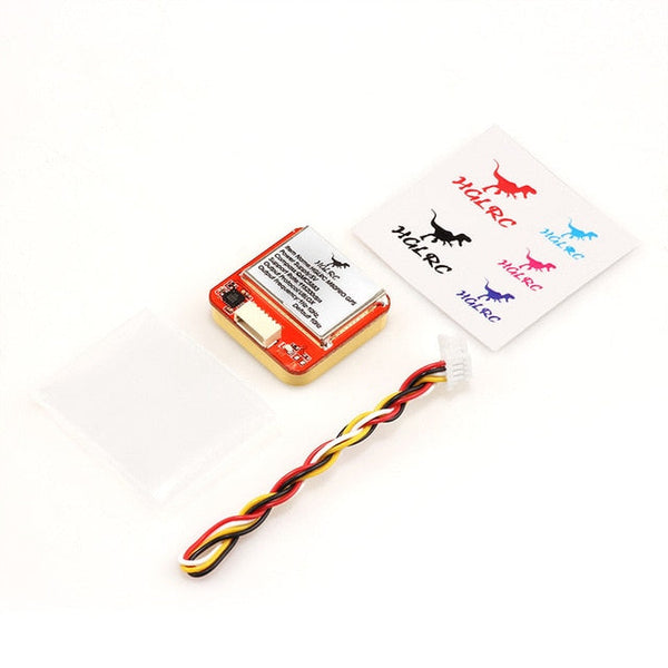 HGLRC M80 PRO M80PRO GPS GLONASS GALILEO - QZSS SBAS BDS QMC5883 Compass 5V Power 25mm x 25mm x 8.3mm For FPV Drones Fixed-wing