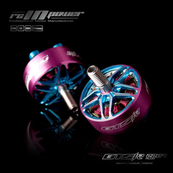 1Pcs/4Pcs Rcinpower GTS-V2 2207Plus 2207 2750KV 1960KV 4-6S Borstelloze Motor Voor Rc drone Fpv Quadcopter Onderdelen Diy Toebeh