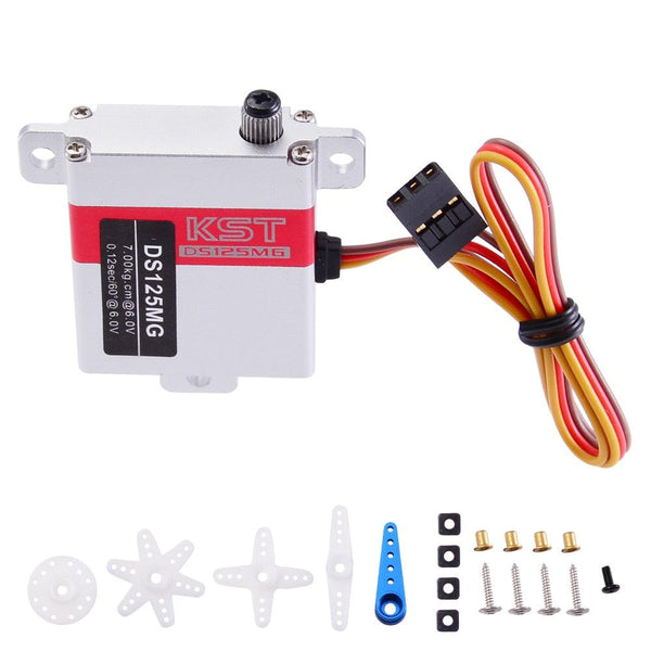 KST DS125MG 7KG 6V High Torque Metal Gear Digital Servo for Fixed-wing FPV Drone UAV Helicopter Airplane RC Models