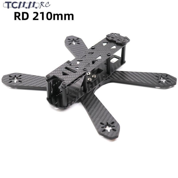 5 Inch FPV Drone Frame Kit -210mm RD210 Thickness 4mm Arm Carbon Fiber for FPV Racing Drone Quadcopter Accessories