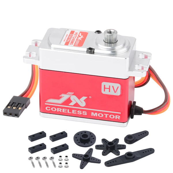 JX Servo PDI-HV7246MG - 8.4V 46KG Metal Gear High Voltage Digital Coreless Servo for RC Car frame Airplane Helicopter