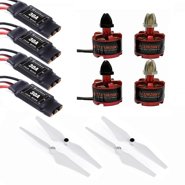 2212 920KV Brushless Motor and 30A Brusheless ESC 2~4s 9450 Propeller for F450 F550 S500 S550 Quadcopter Multicopter