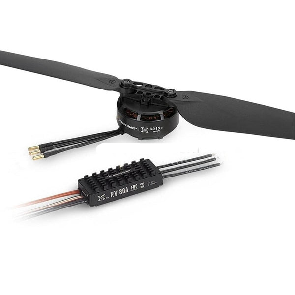 Hobbywing Combo XRotor PRO 6215 Motor - 180KV 2388 Propeller 80A HV FOC V4 ESC RTF CCW/CW Prop Power System for Agricultural Drones